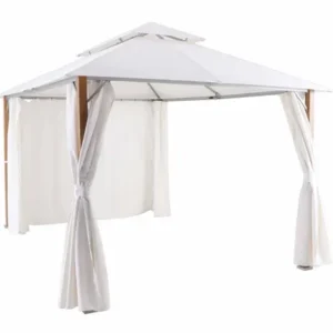 Tente NATERIAL Agora aluminium naturel, 12.07 m²