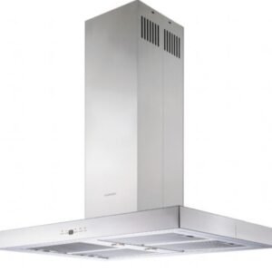 Silverline 4110 Hotte îlot 90 cm - acier inoxydable