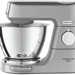 Kenwood KVC85.004SI Titanium Chef Baker Planétaire 5 l - argent