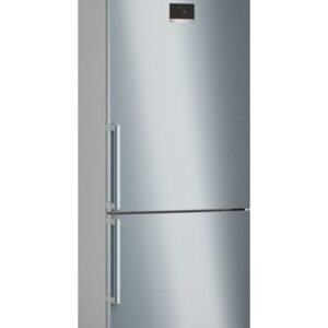 Bosch KGN49AIBT Serie 6 Réfrigérateur pose libre avec congélateur cm. 70 h 203 - lieutenant. 440 - acier anti-empreintes digitales