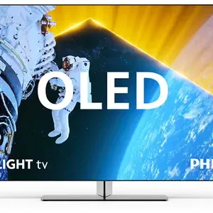 TV OLED Philips 55OLED849 Ambilight TV pied central pivotant 144Hz 4K 139cm 2024