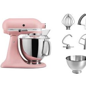 Robot pâtissier Kitchenaid ARTISAN ROSE POUDRE 4,8L - 5KSM175PSEDR