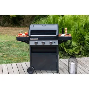 Barbecue au gaz CAMPINGAZ 3 Series Classic wld 2en1 + plancha, noir