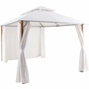 Tente NATERIAL Agora aluminium naturel, 12.07 m²