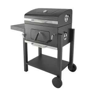 Barbecue charbon de bois NATERIAL Centaurus beta 107 x 68 x 108 cm noir